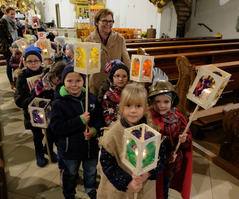 Feier zu Ehren des Heiligen Martin